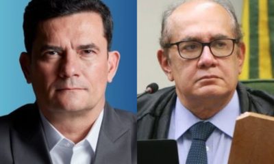 Sergio Moro e Gilmar Mendes