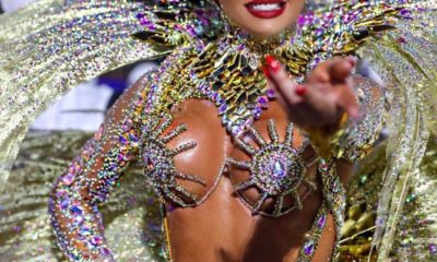 Unidos de Padre Miguel anuncia permanência da atriz Thalita Zampirolli como rainha de bateria (Foto: Léo Cordeiro/ Divulgação)