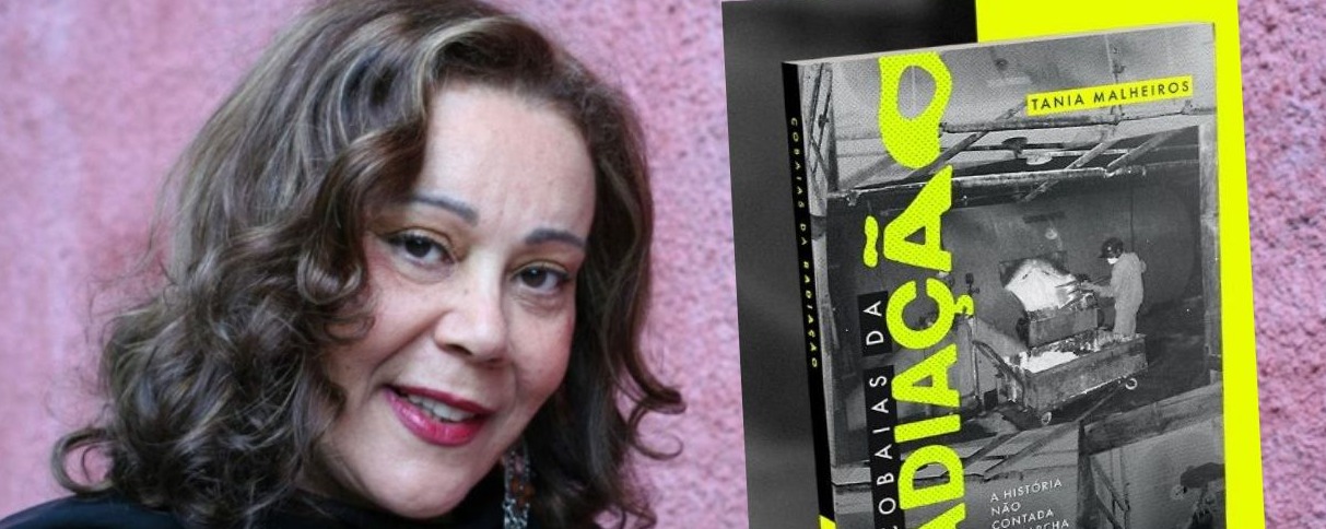 Jornalista Tania Malheiros lança o livro 'Cobaias da Radiação', no Flamengo, na Zona Sul do Rio (Foto: Divulgação)