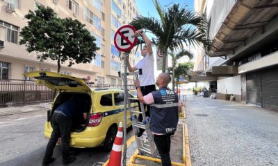 Subprefeitura da Zona Sul realiza operação 'Corredores de Excelência 2.0' em Copacabana (Foto: Divulgação)
