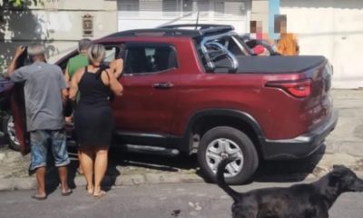 Policial Penal é baleado após reagir à tentativa de assalto na Zona Norte do Rio (Foto: Reprodução)