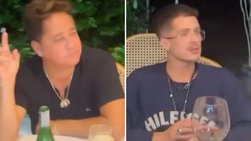 João Guilherme e Leonardo selam a paz e se reencontram