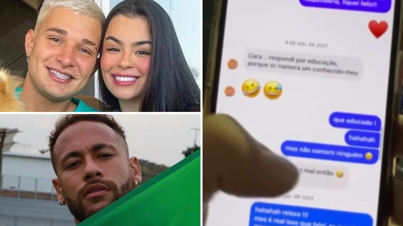 MC Gui vaza conversa picante da ex-noiva com Neymar