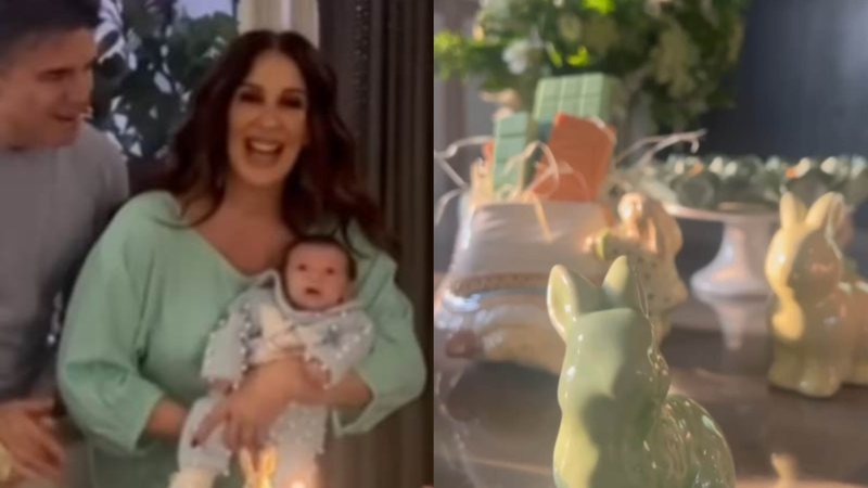 Filho de Claudia Raia ganha mesversário luxuoso e impressiona