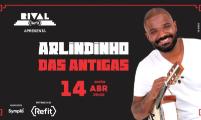 Arlindinho se apresenta no Teatro Rival Refit na próxima sexta (Foto: Divulgação)