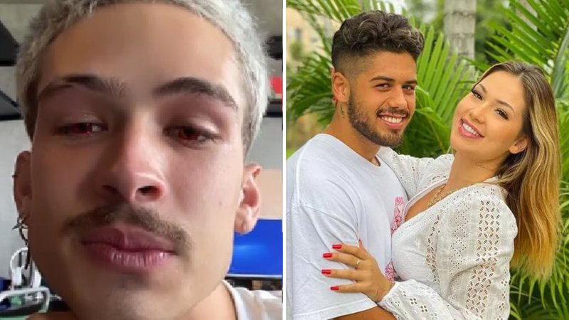 João Guilherme, Zé Felipe e Virginia Fonseca