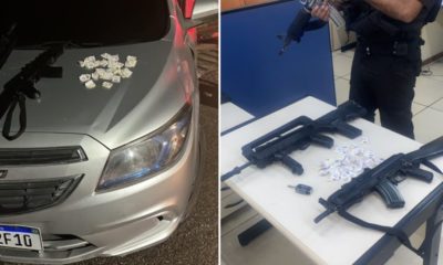 Apreensões da Polícia Militar na Linha Vermelha