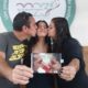 Rodrigo, Carolina e Catiana hoje e há 15 anos