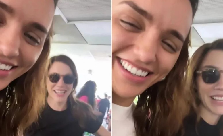 Alice Wegmann e Rafa Kalimann