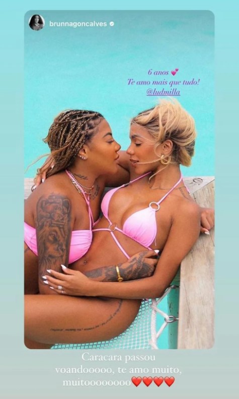 Brunna Gonçalves e Ludmilla