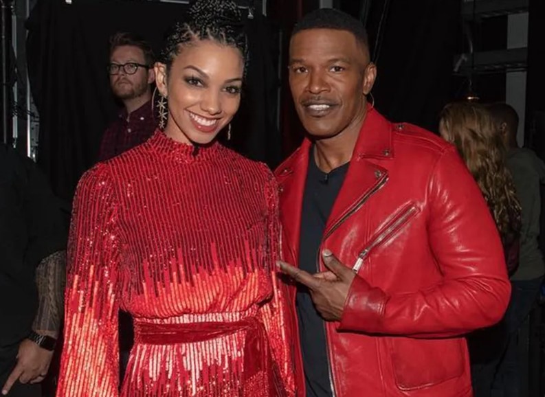 Jamie Foxx e a filha Corinne