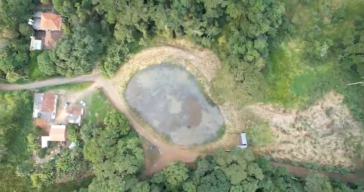 Lago da Área de Proteção Ambiental (APA) Mata do Posto, em Cordeiro