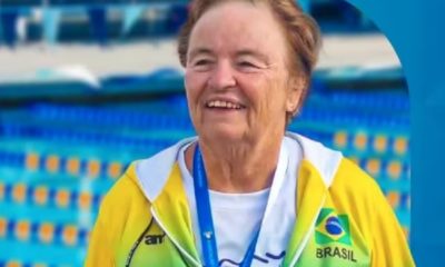 Luise, a vovó brasileira de 71 anos que conquistou medalha em competição marítima em Portugal