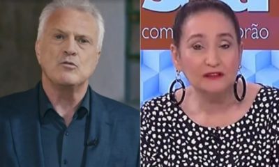 Pedro Bial e Sonia Abrão