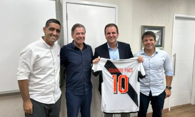 Vasco e Eduardo Paes