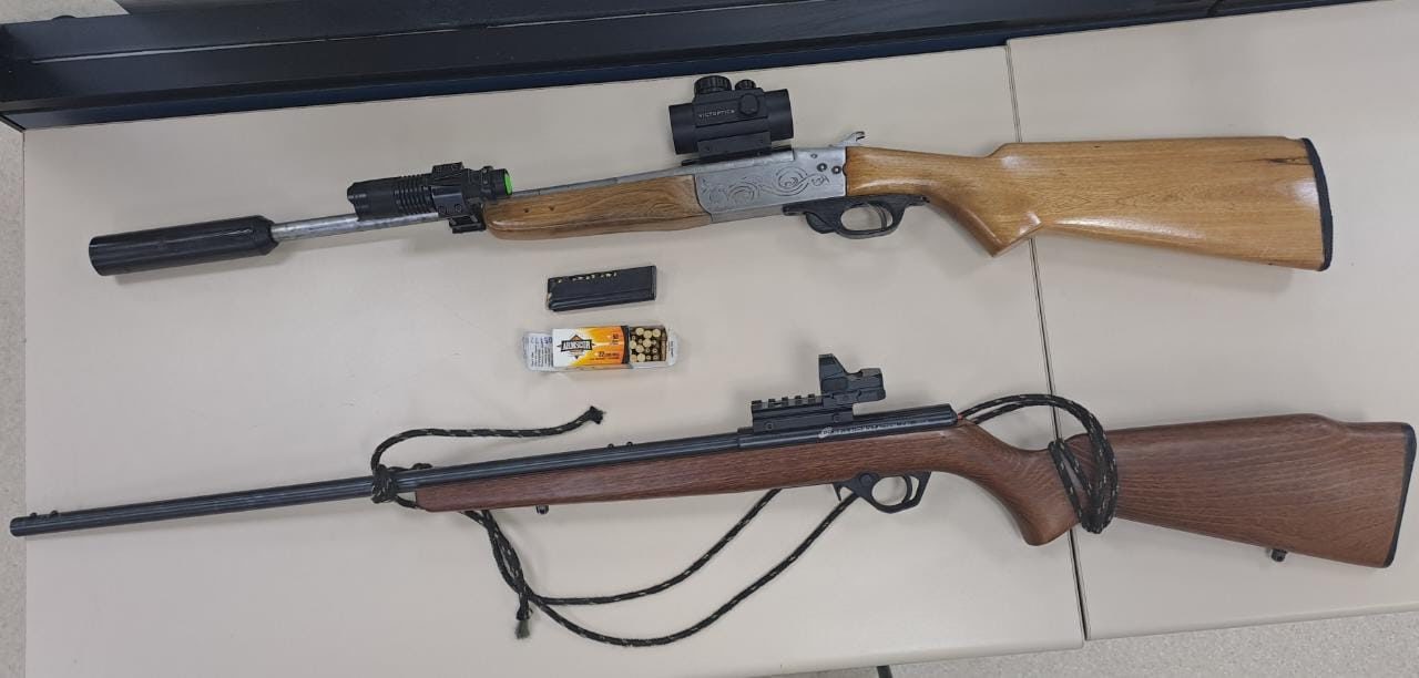 Polícia apreende espingardas utilizadas para caça ilegal