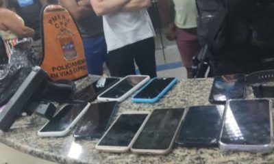 Criminosos são presos com 13 celulares roubados em Coelho Neto