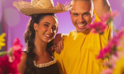 Vitão e Mariana Nolasco celebram festa tradicional brasileira em clipe de 'Baião Nascimento'