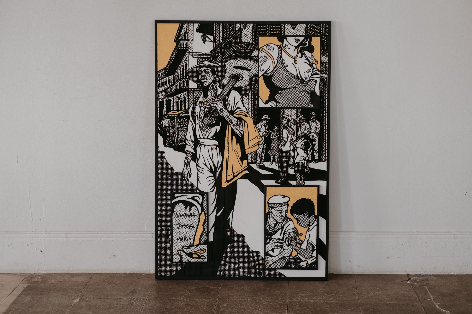 Exposição de artes plásticas “Sobre o Chão” de Pedro Pessanha