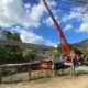 DER-RJ começa instalação de vigas de ponte na RJ-142 (Foto: Divulgação)