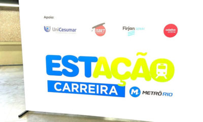 Estação Triagem do MetrôRio recebe ação de orientação e qualificação profissional