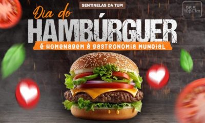 Dia mundial do Hambúrguer, o queridinho da gastronomia popular carioca, é celebrado no domingo (Foto: Erika Corrêa/ Super Rádio Tupi)