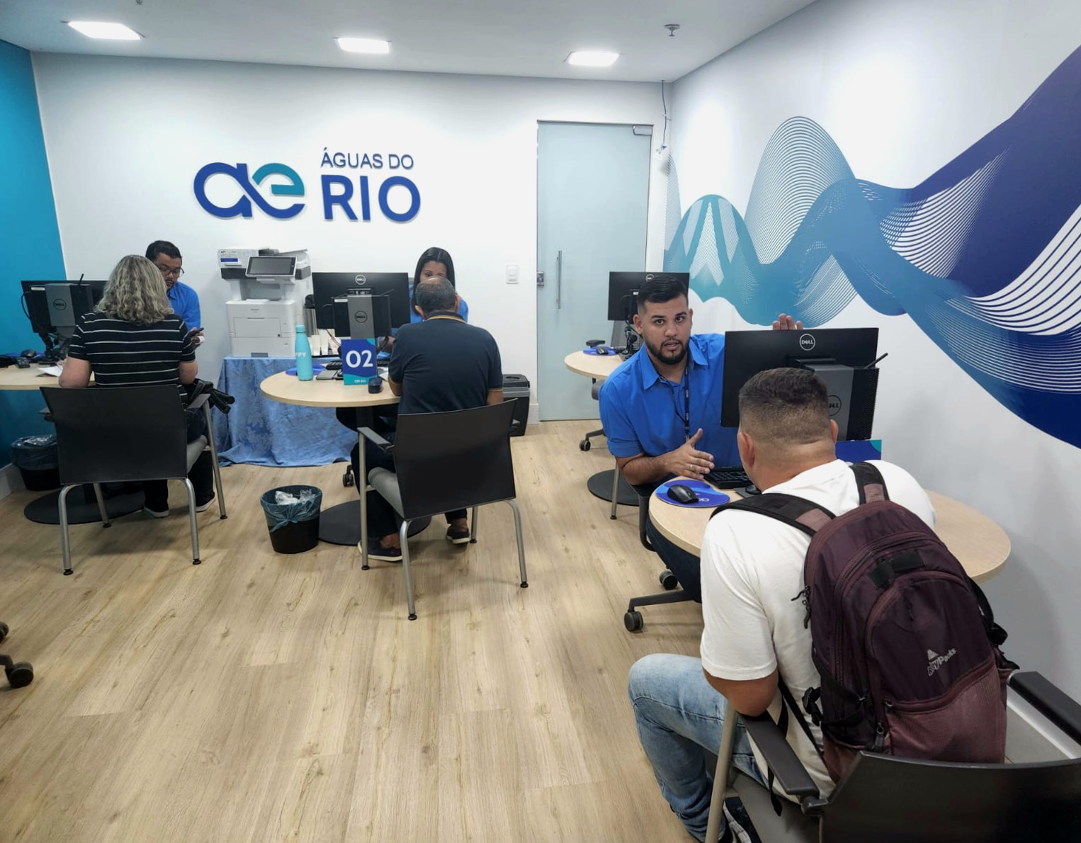 Nilópolis: Águas do Rio inaugura novo espaço de atendimento na cidade (Foto: Divulgação)