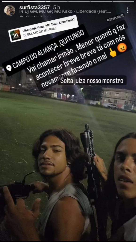 Paulo Sérgio Ferreira Pereira, integrante do Bonde do Surfista, é apreendido roubando chocolates na Zona Norte do Rio