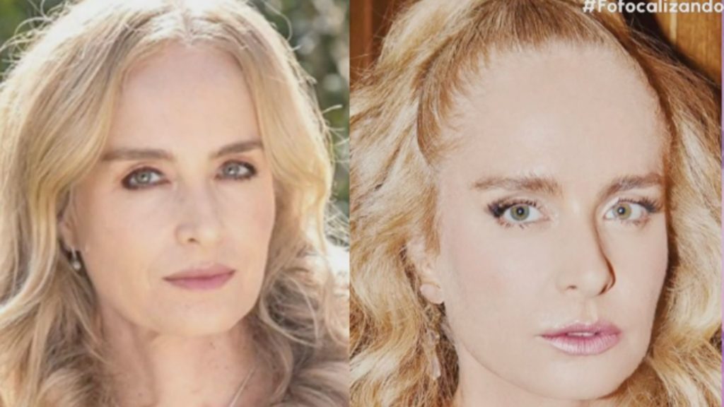 Angélica surge com aparência mais jovem em programa de televisão