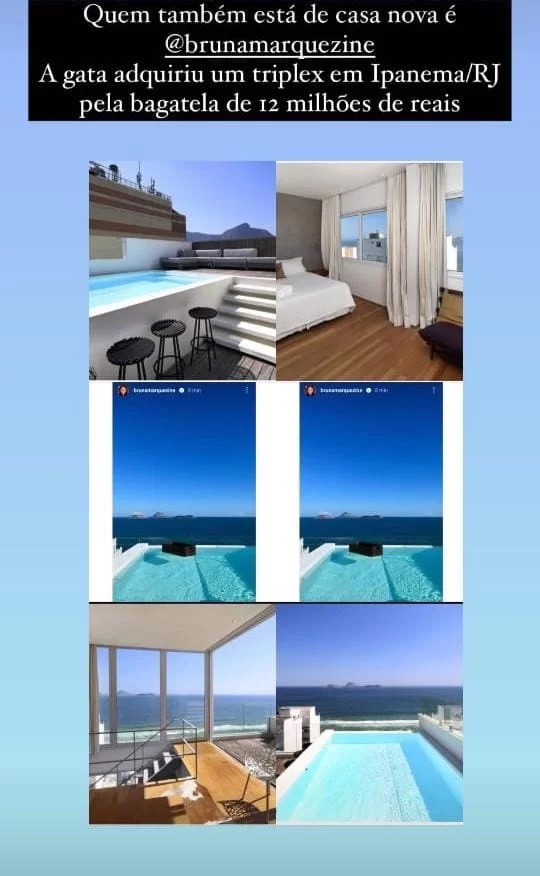 Bruna Marquezine compra triplex de luxo em Ipanema