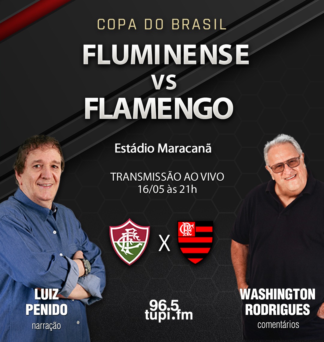 FLAMENGO X FLUMINENSE AO VIVO - COPA DO BRASIL 2023 AO VIVO 