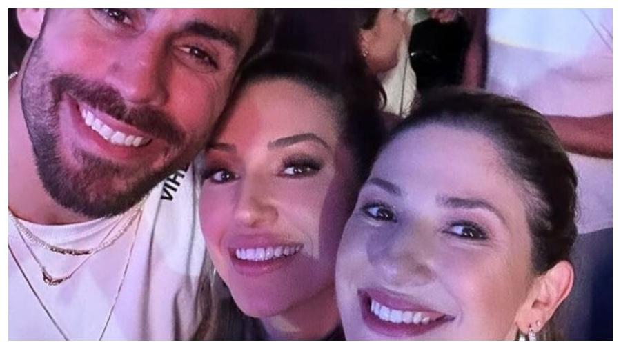 Dani Calabresa ao lado de Cara de Sapato