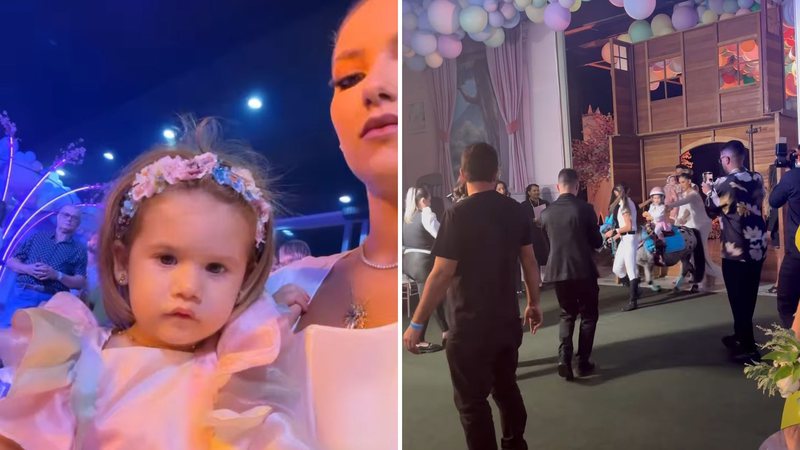 Filha de Virginia e Zé Felipe ganha festa riunfal com direito a pônei e tudo