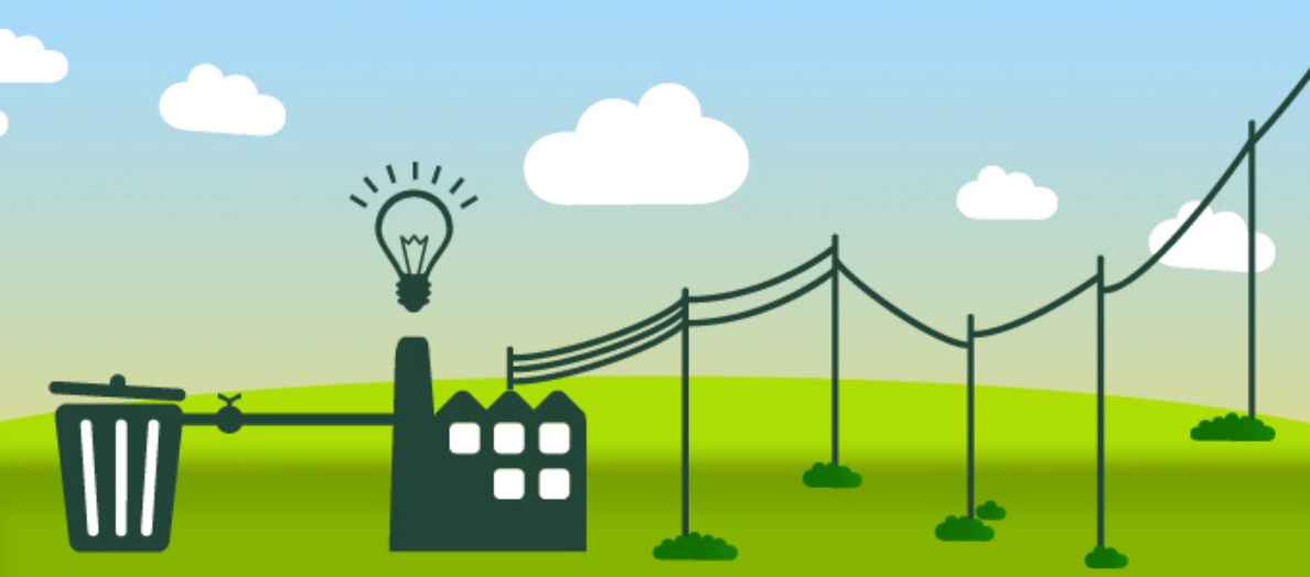 É possível gerar energia através do lixo