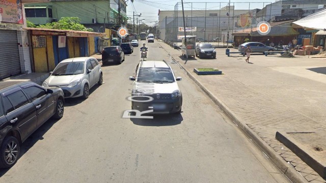 Rua Otávio Teixeira, no bairro de Cabuçu