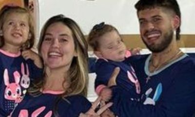 virginia-famVirginia Fonseca encanta seguidores ao combinar look com filhas e marido