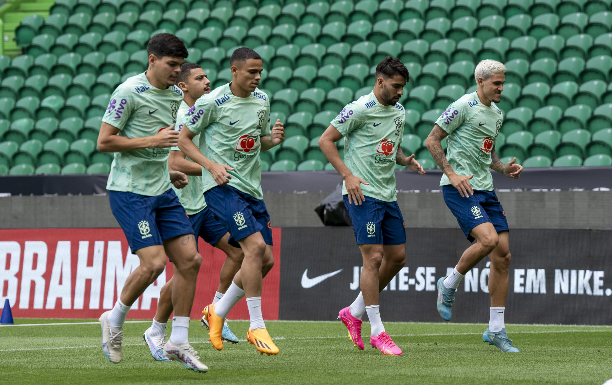 treino seleção brasileira