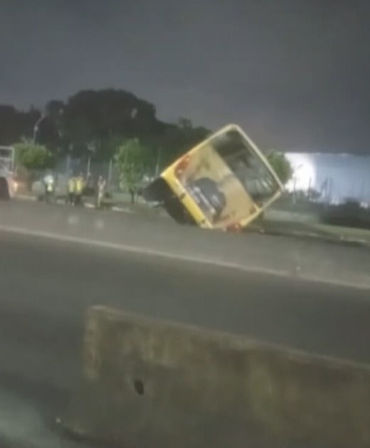 Acidente na Avenida Brasil