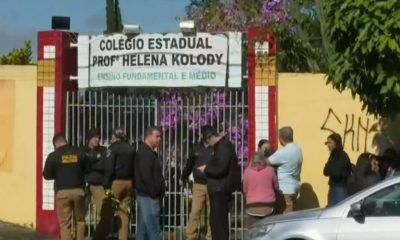 Criminoso invade escola no Paraná, abre fogo e acaba matando dois alunos