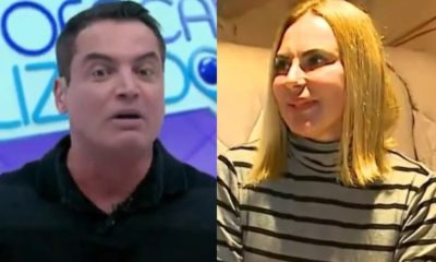 Barraco entre Leo Dias e esposa de Stênio Garcia no SBT agita a internet