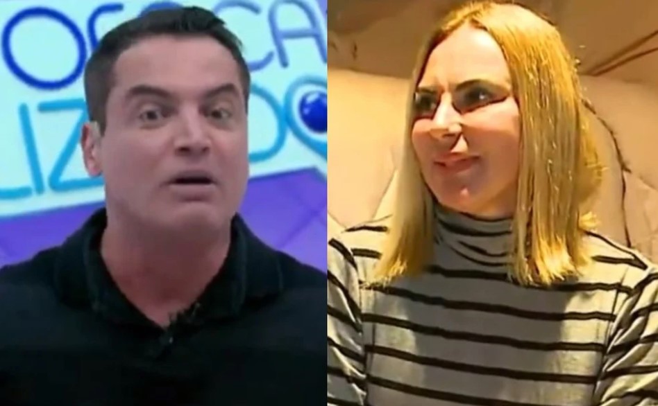 Barraco entre Leo Dias e esposa de Stênio Garcia no SBT agita a internet