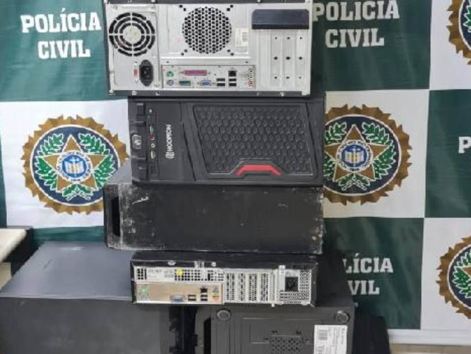 Computador apreendido