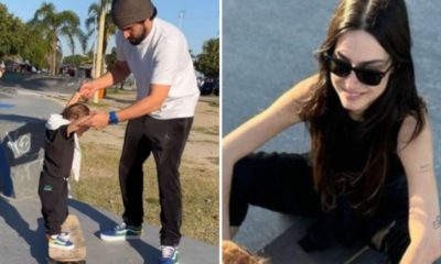 Thayla Ayala ao lado da família