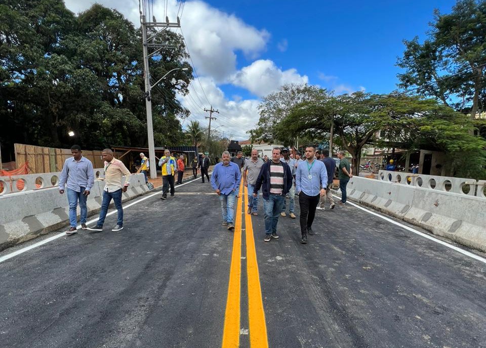 Governo do RJ está finalizando a ponte de Avelar, em Paty do Alferes