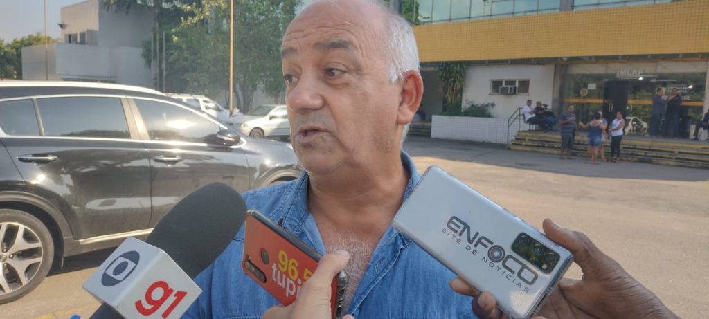 Rogério de Souza, sobrinho da idosa atropelada no Catete, na Zona Sul do Rio