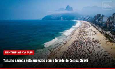 Feriado de Corpus Christi aquece turismo do Rio (Foto: Rafaela Lima/ Super Rádio Tupi)