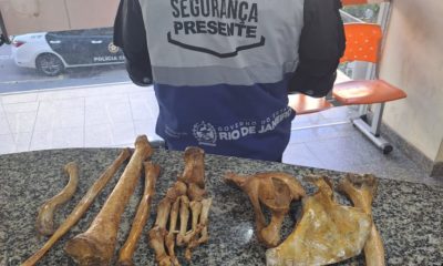 Homem é preso por vender ossos humanos na Tijuca