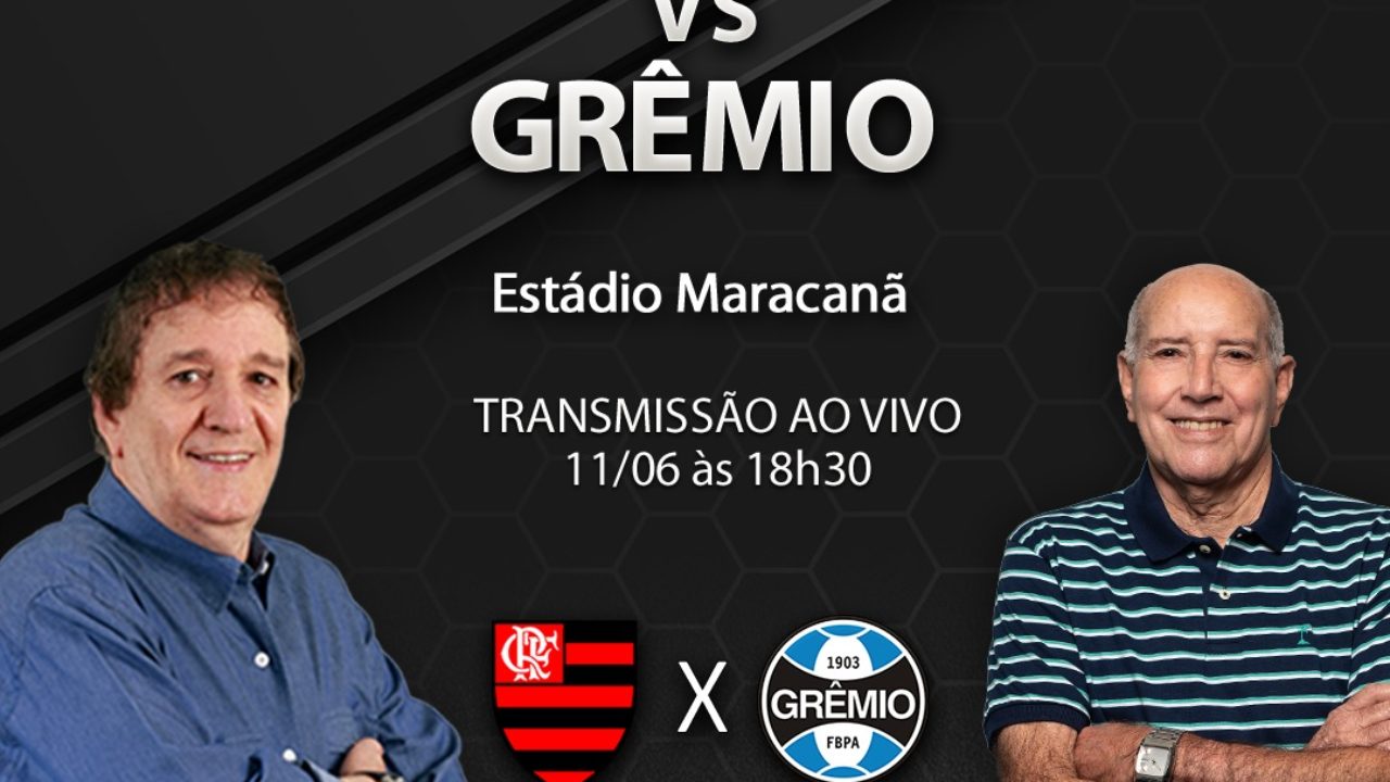 FLAMENGO X GRÊMIO TRANSMISSÃO AO VIVO DIRETO DO MARACANÃ - CAMPEONATO  BRASILEIRO 2023 10ª RODADA 