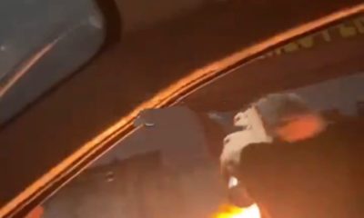 Homem coloca fogo em cabelo de garota de programa na Avenida Brasil (Foto: Divulgação)