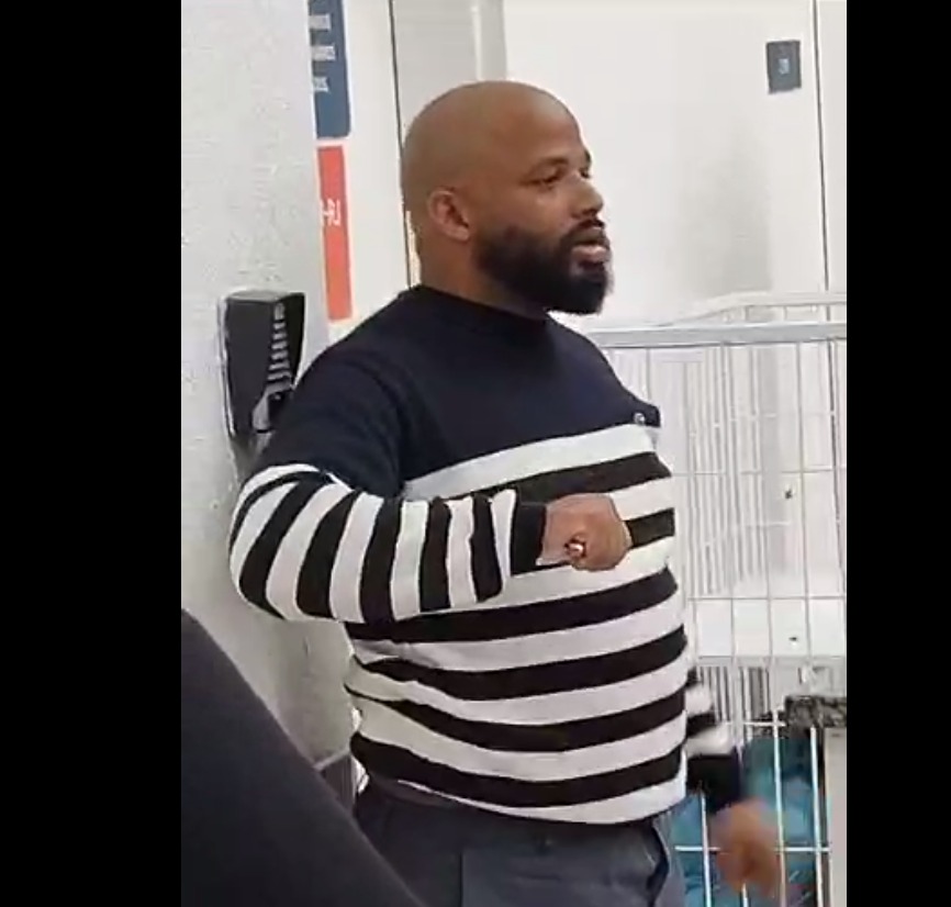 Homem é preso após fazer ex-mulher refém em supermercado na Zona Oeste do Rio (Foto: Divulgação)